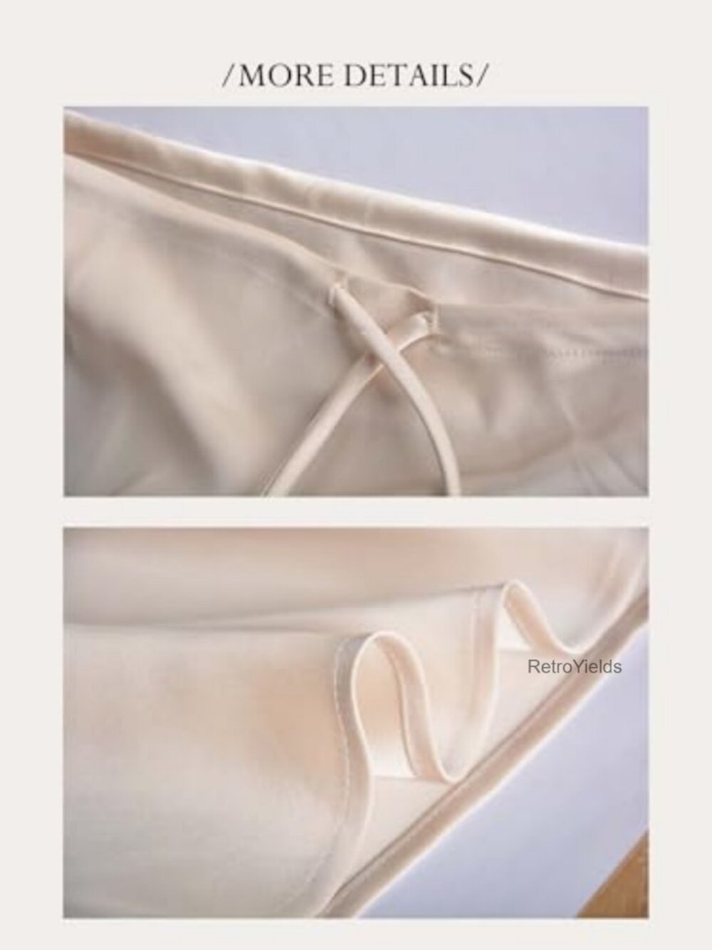 Satin Maxi Skirt Drawstring Flared A-Line Long Skirt - Picture 4 of 6